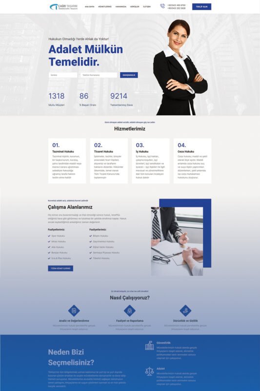 Avukat Web Tasarımı