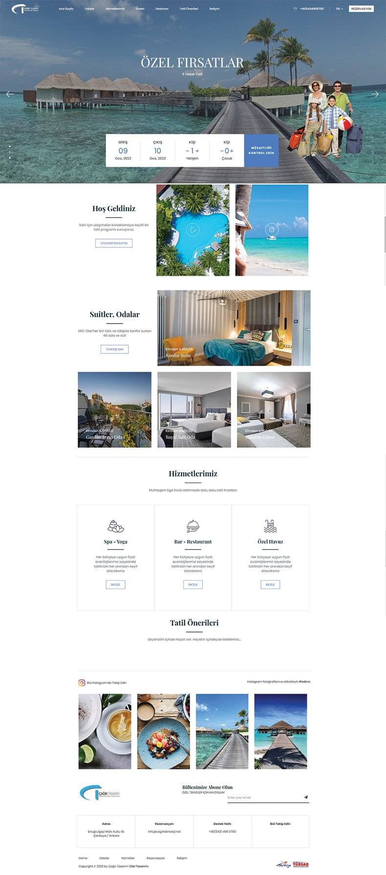 Otel Web Tasarımı